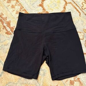 Black Lululemon Bike Shorts